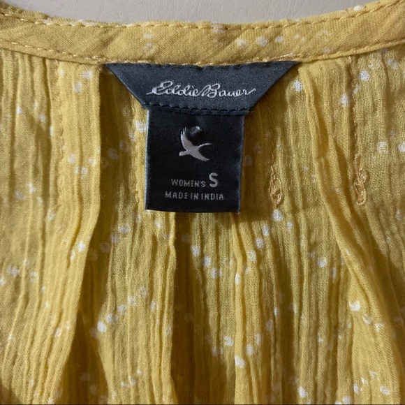 Eddie Baur | Yellow & White Tank Top | Sz S - Picture 13 of 14